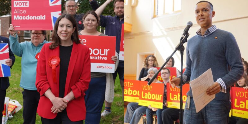 Alice Macdonald and Clive Lewis